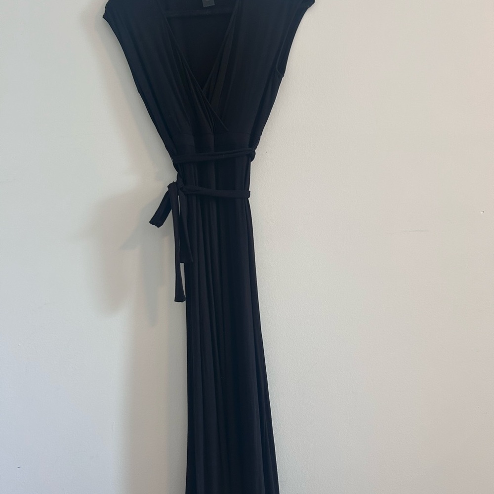 Ann Taylor Black Maxi Dress